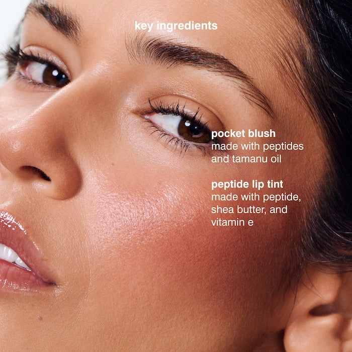 Pocket Pair Limited Edition Lip + Cheek Set NudeFace Chile
