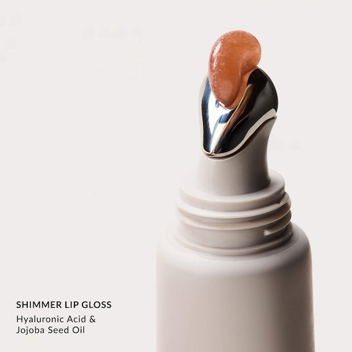 Shimmer Lip Gloss & Cream Highlighter Duo Gift Set NudeFace Chile