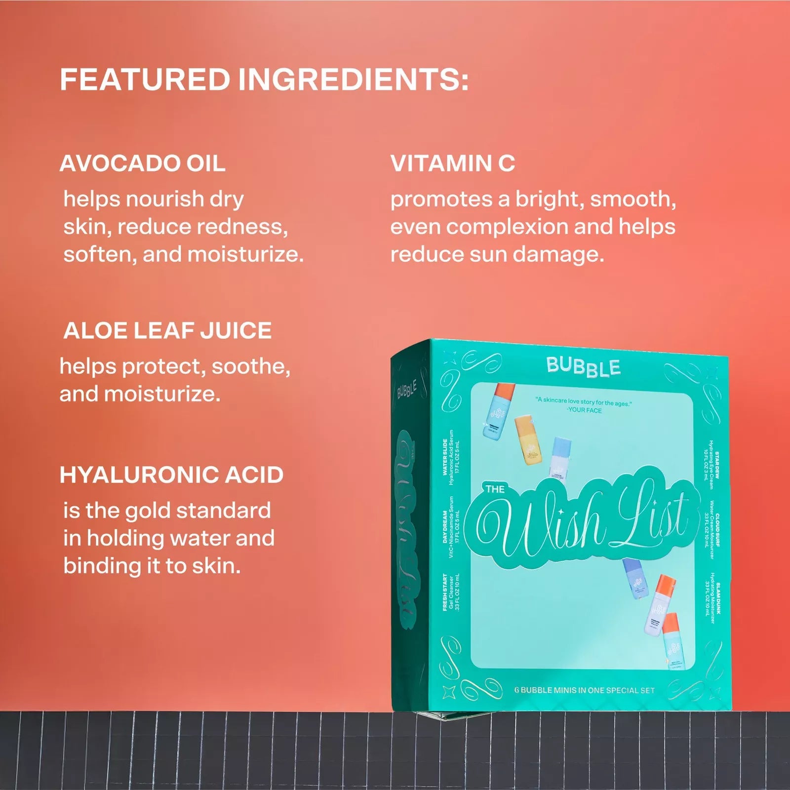 The Wish List Mini Essentials Set