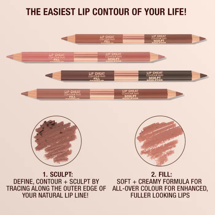 Super Nudes Lip Cheat Contour Duo Lip Liner