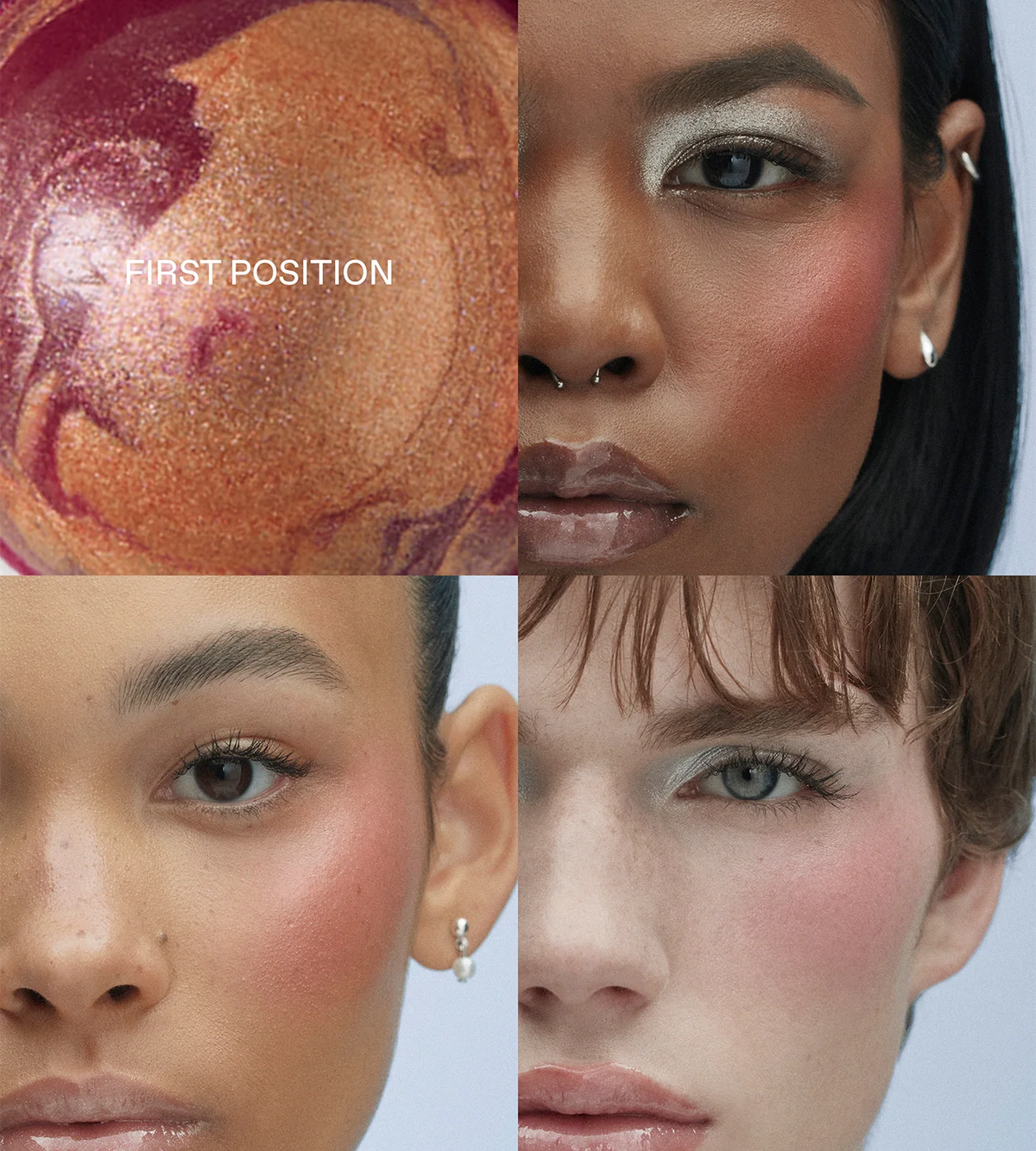 mélange à trois blush & highlight stick NudeFace Chile