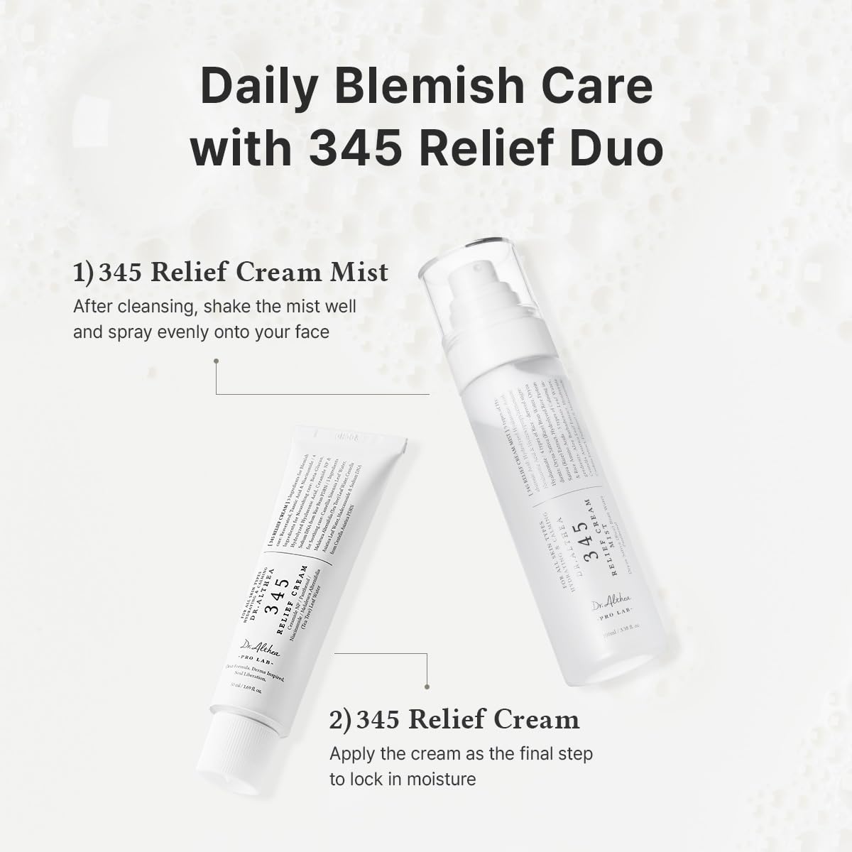 Dr.Althea 345 Relief Cream & Mist Duo