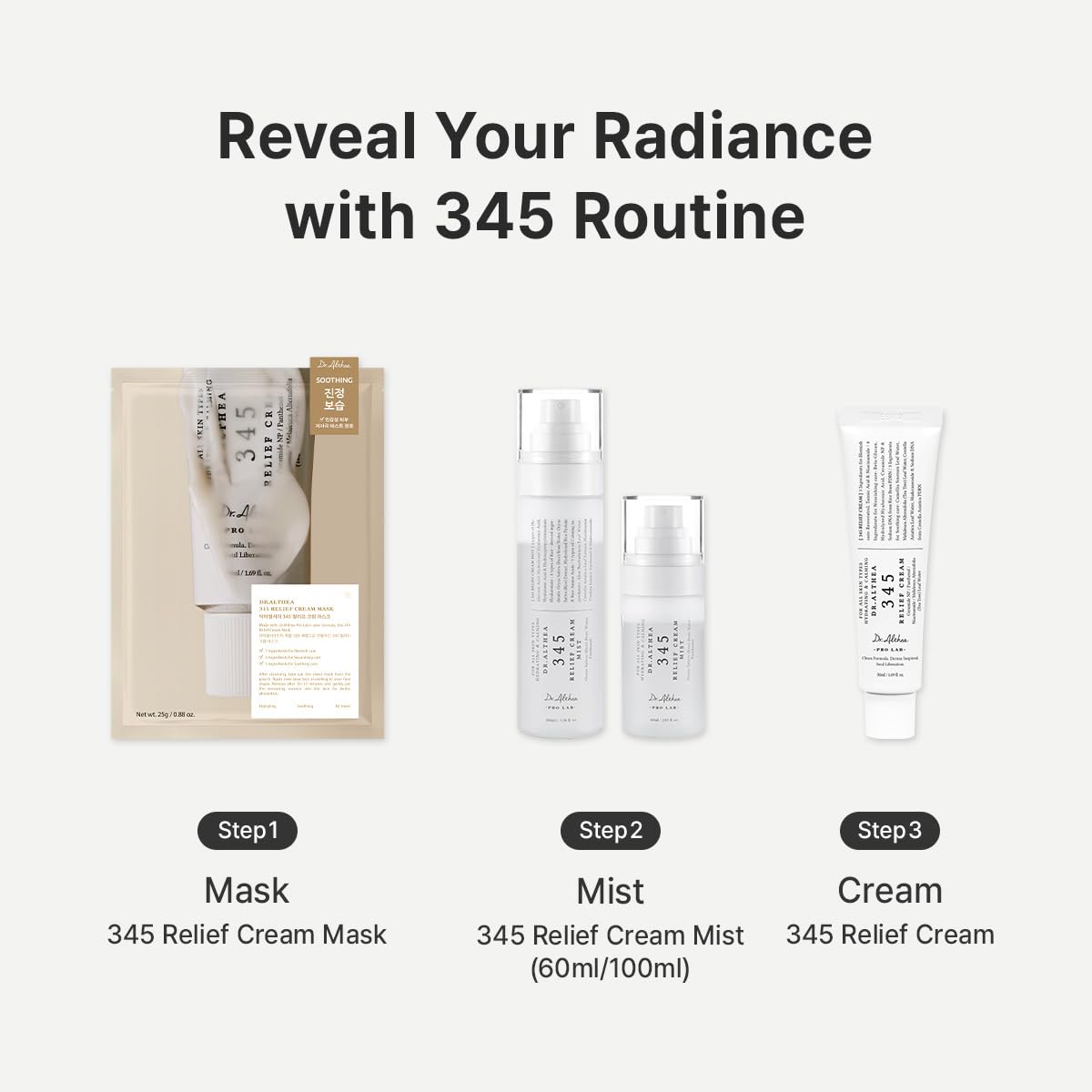 Dr.Althea 345 Relief Cream Duo