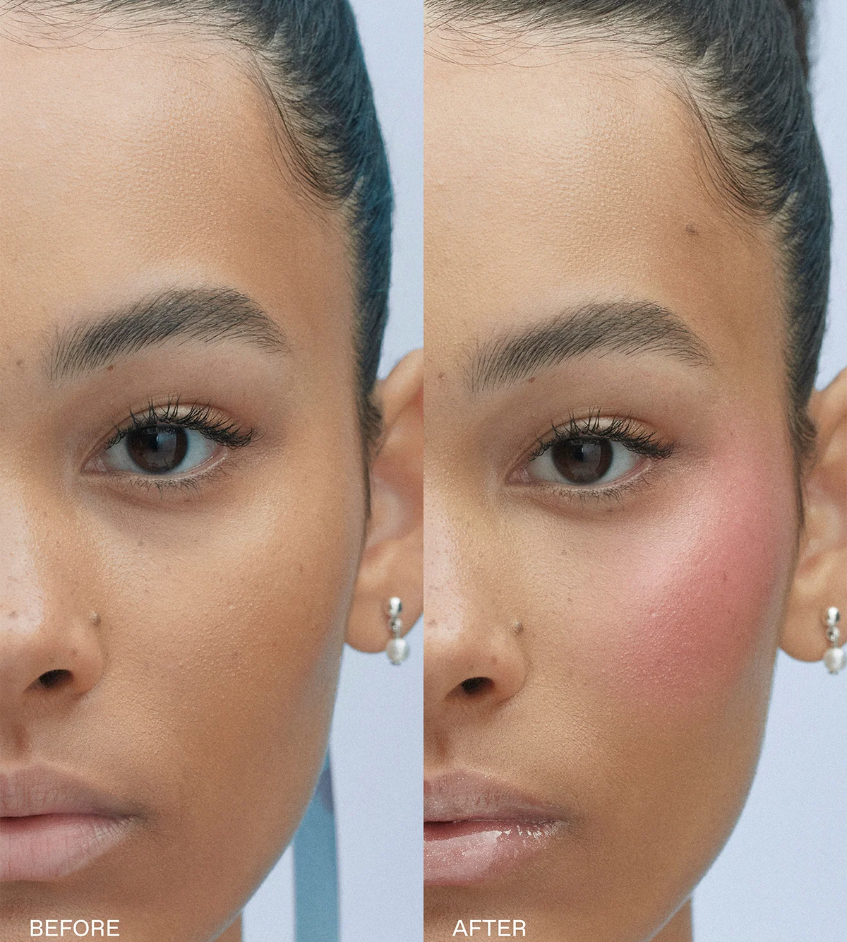 mélange à trois blush & highlight stick NudeFace Chile
