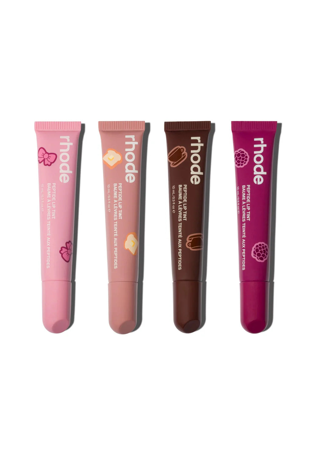 the scented peptide lip tint set