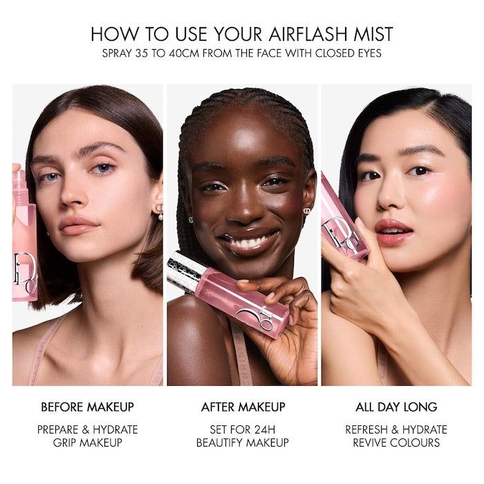 Backstage Airflash Mist Makeup Setting Spray NudeFace Chile