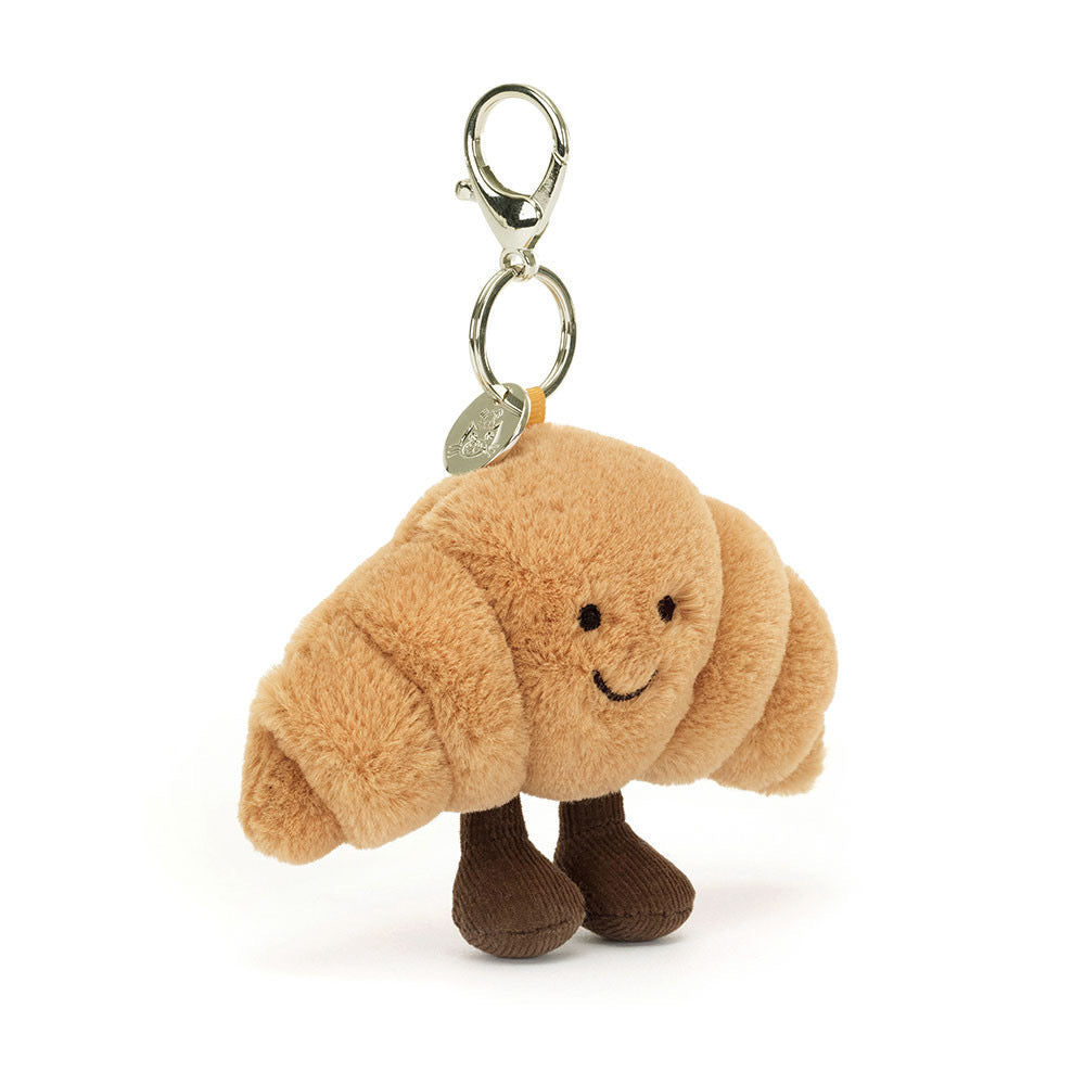 Amuseables Croissant Bag Charm NudeFace Chile