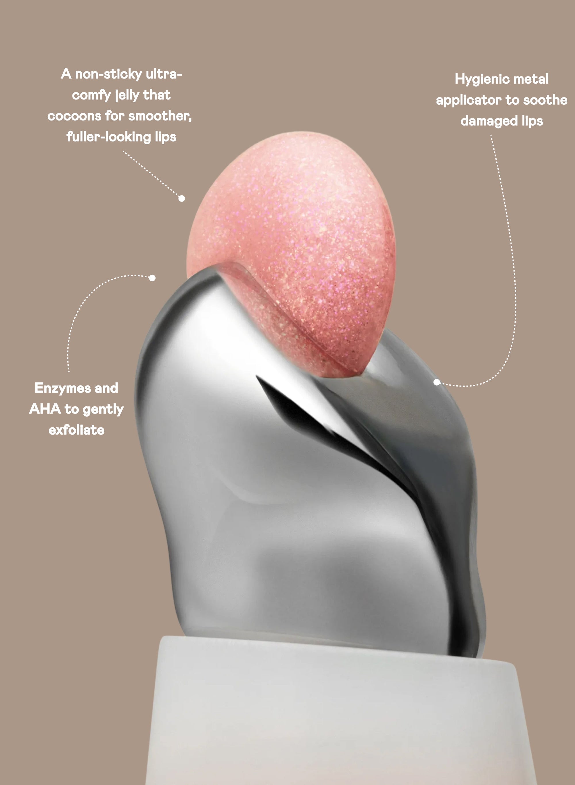 Le Chouchou Exfoliating + Softening Peptide Lip Balm