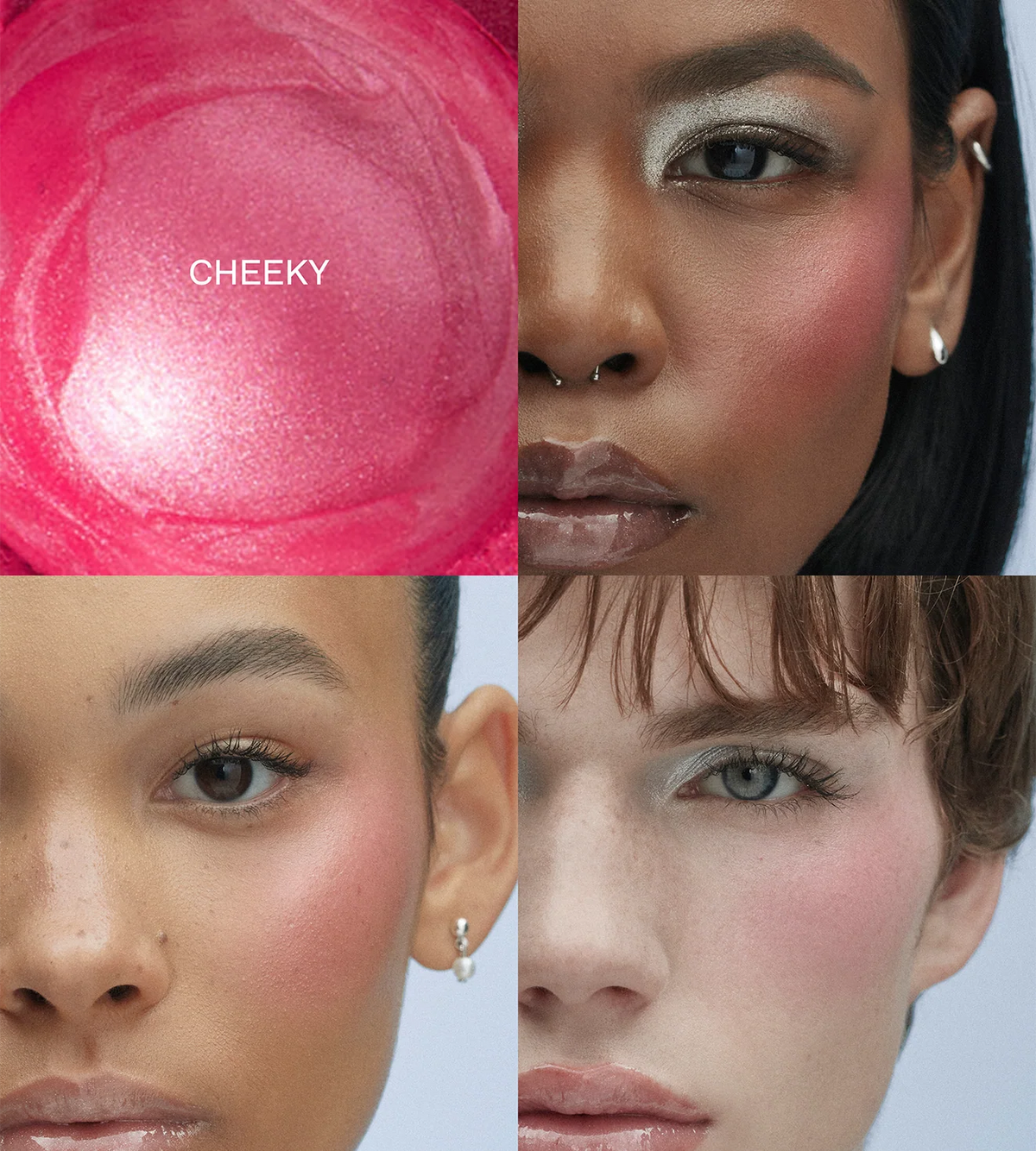 mélange à trois blush & highlight stick NudeFace Chile
