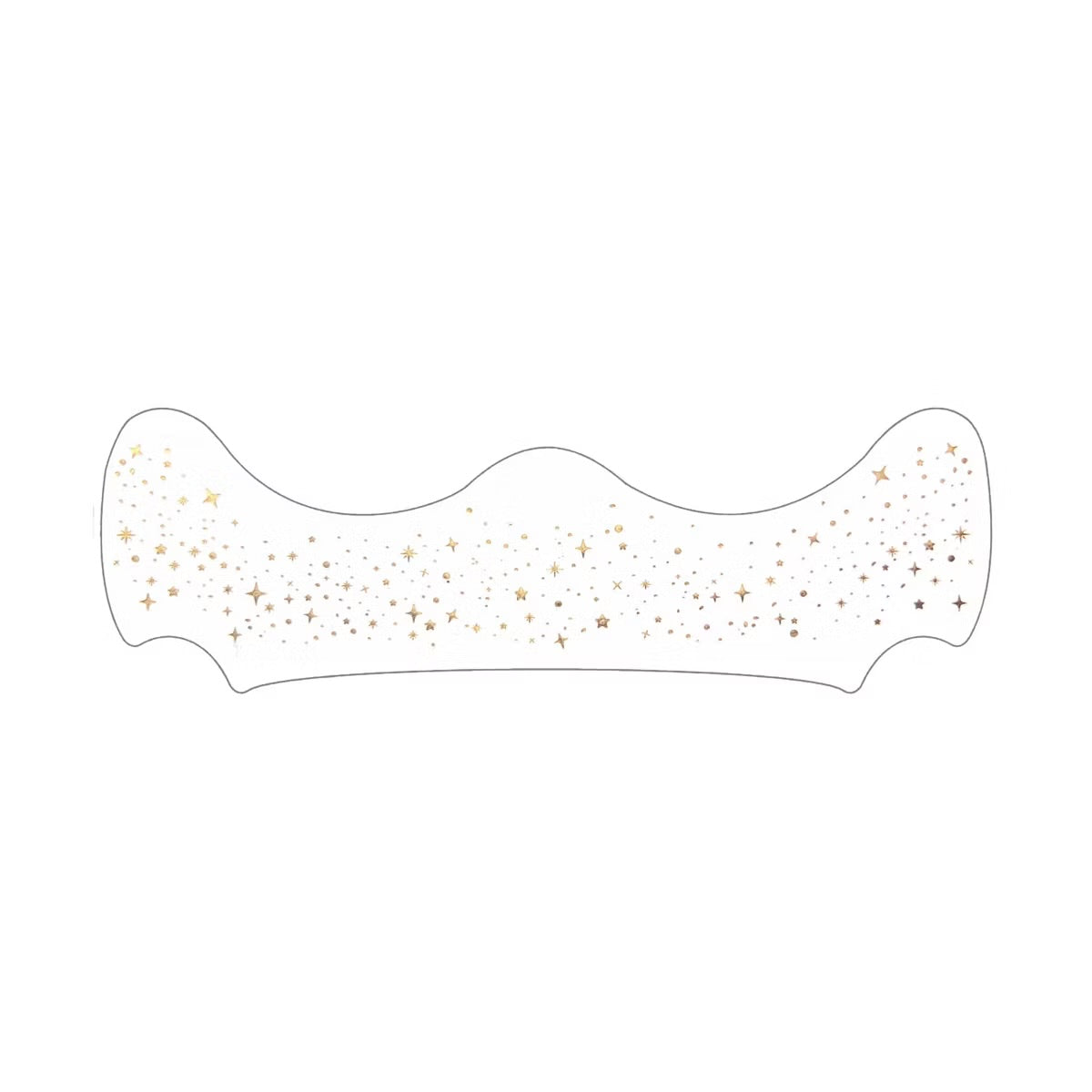 Fazit Gold Glitter Freckle Makeup Patches