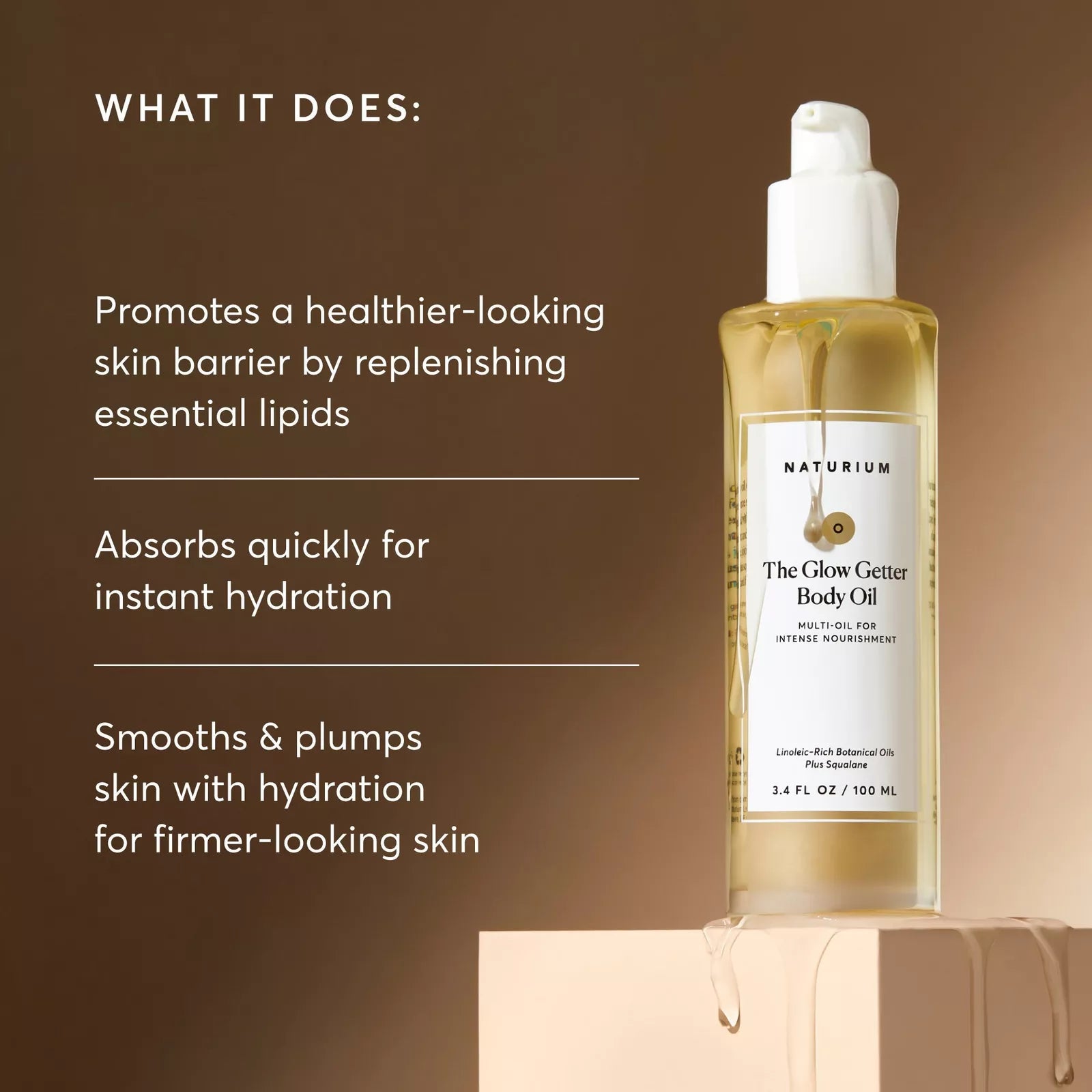 The Glow Getter Body Oil NudeFace Chile