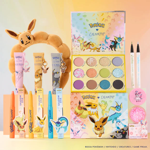Pokémon x ColourPop Eeveelution Collection NudeFace Chile