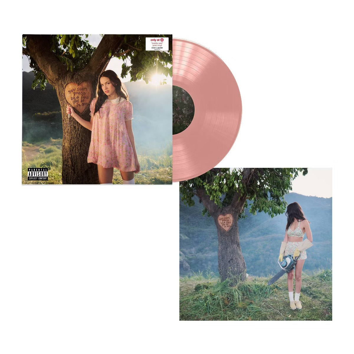 You seem pretty sad for a girl so in love Pink Vinyl - Target Exclusive