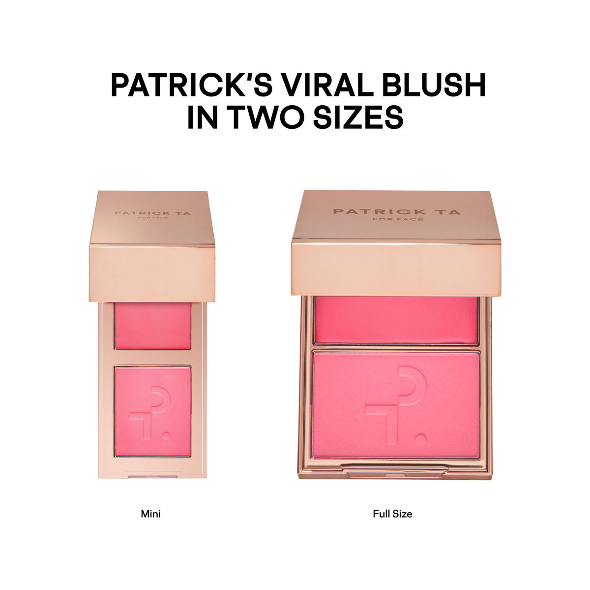 Mini Major Headlines Double-Take Crème & Powder Blush Duo NudeFace Chile