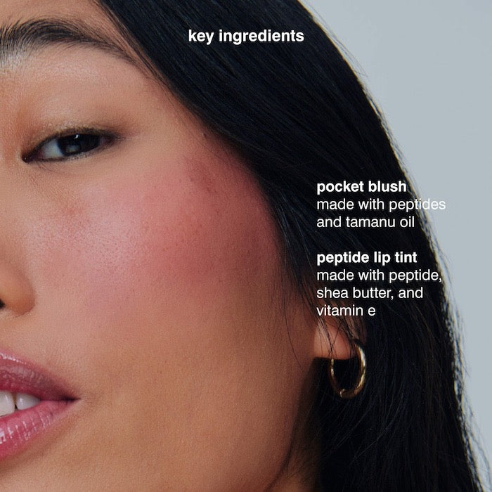 Pocket Pair Limited Edition Lip + Cheek Set NudeFace Chile