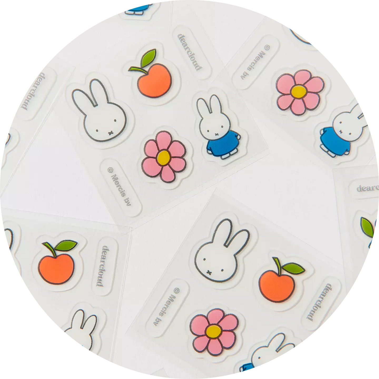 dearcloud X Miffy Hydrocolloid Pimple Patch Set