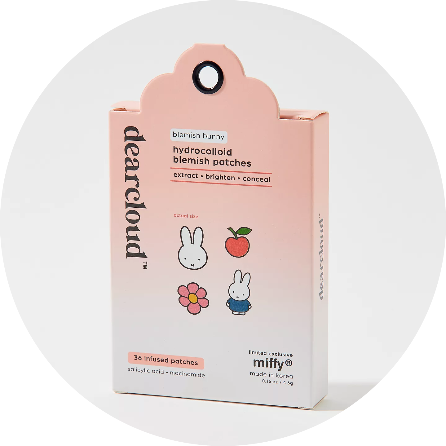 dearcloud X Miffy Hydrocolloid Pimple Patch Set