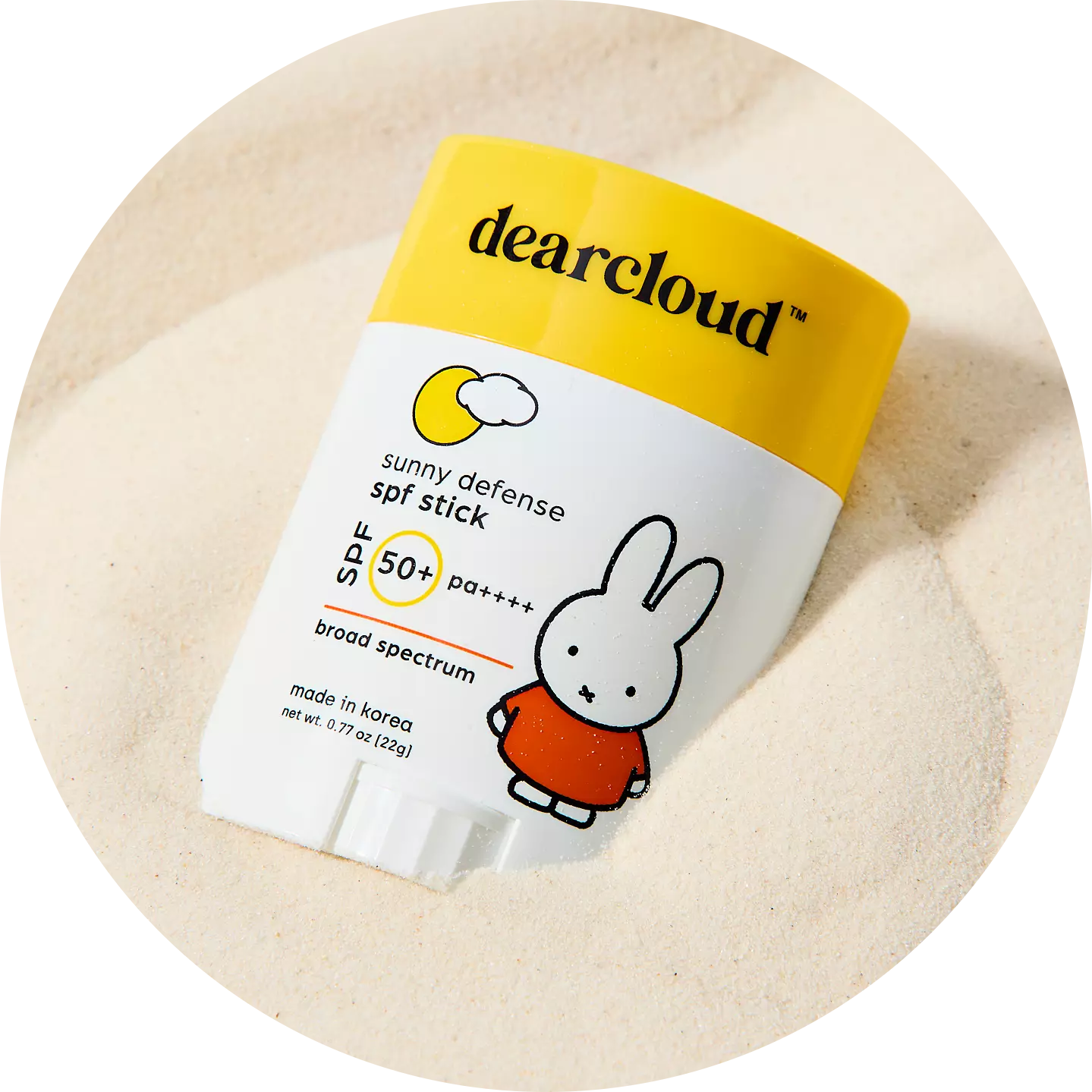 dearcloud X Miffy Sunny Defense SPF 50+ Sunscreen Stick