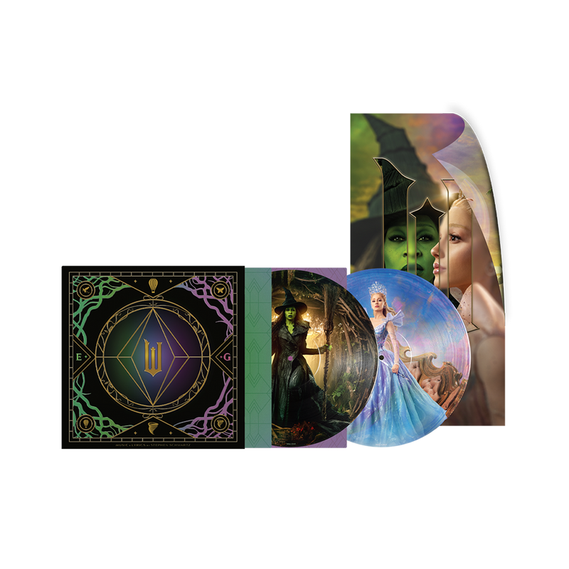 wicked: for good – the soundtrack picture disc vinyl NudeFace Chile