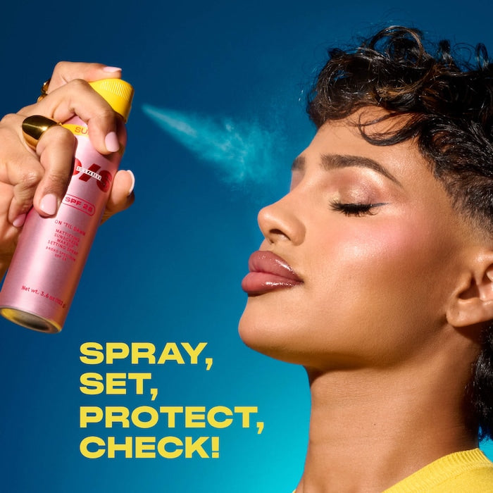 On 'Til Dawn Mattifying Sunscreen Makeup Setting Spray SPF 28