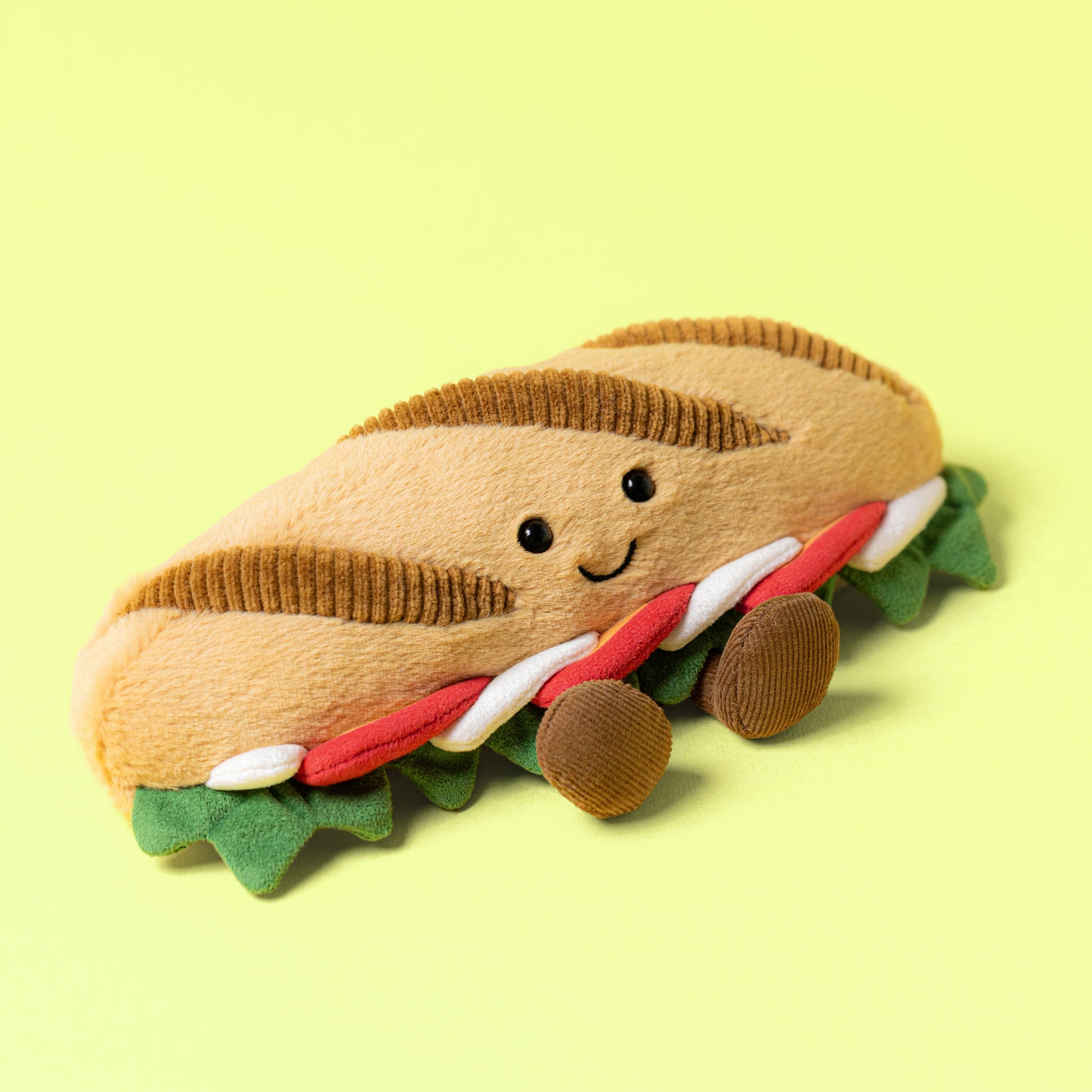 Jellycat Food Plush Toys - Caprese Baguette