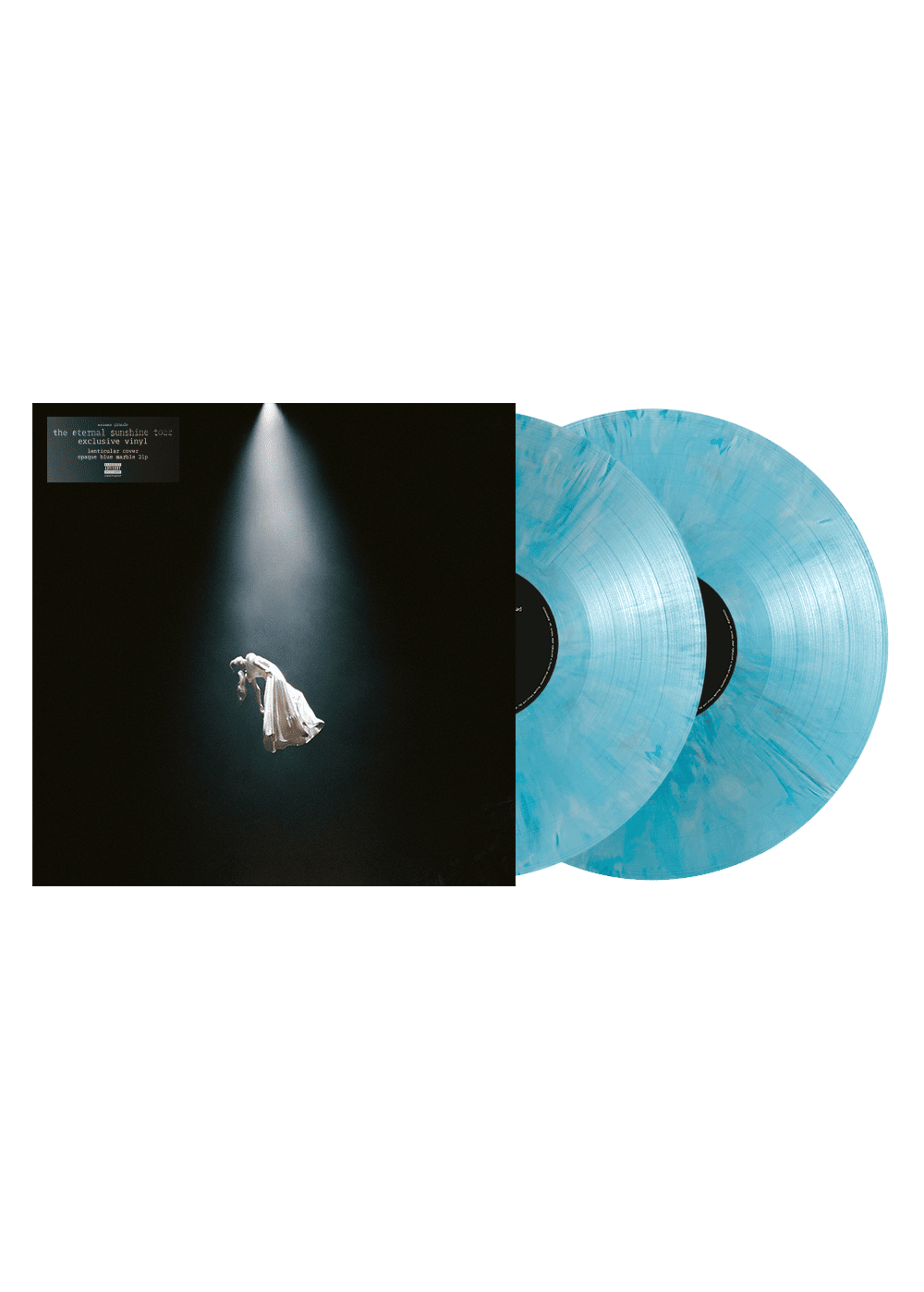 eternal sunshine: brighter days ahead lenticular cover 2lp (opaque blue marble) NudeFace Chile