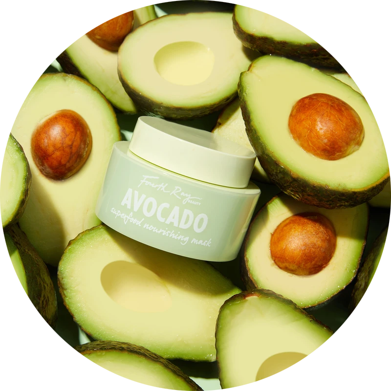 Avocado superfood mask NudeFace Chile