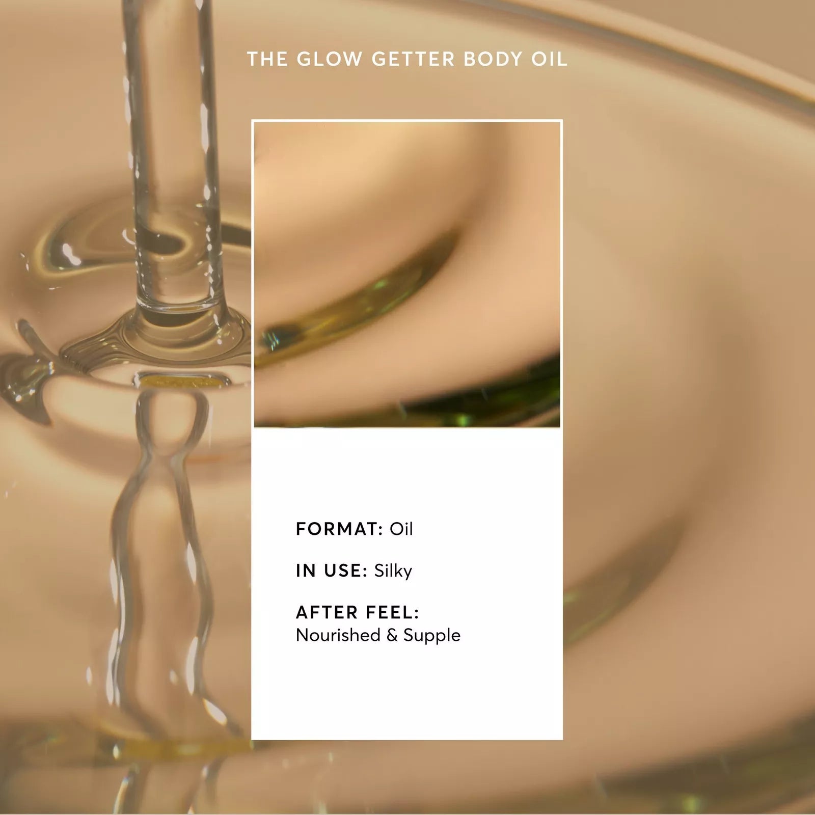 The Glow Getter Body Oil NudeFace Chile