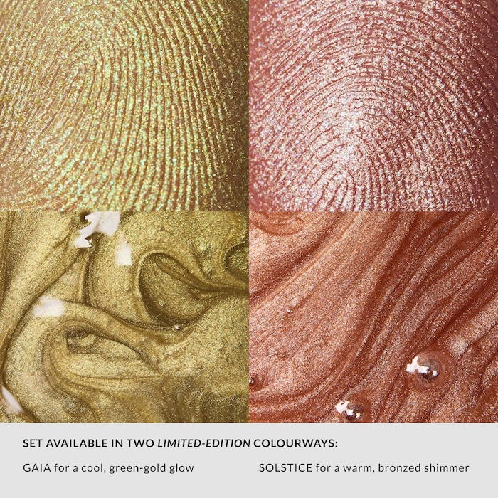 Shimmer Lip Gloss & Cream Highlighter Duo Gift Set NudeFace Chile