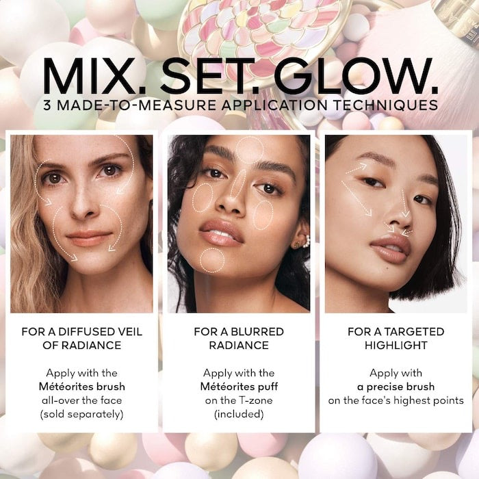 Meteorites Setting & Finishing Illuminating Powder Pearls