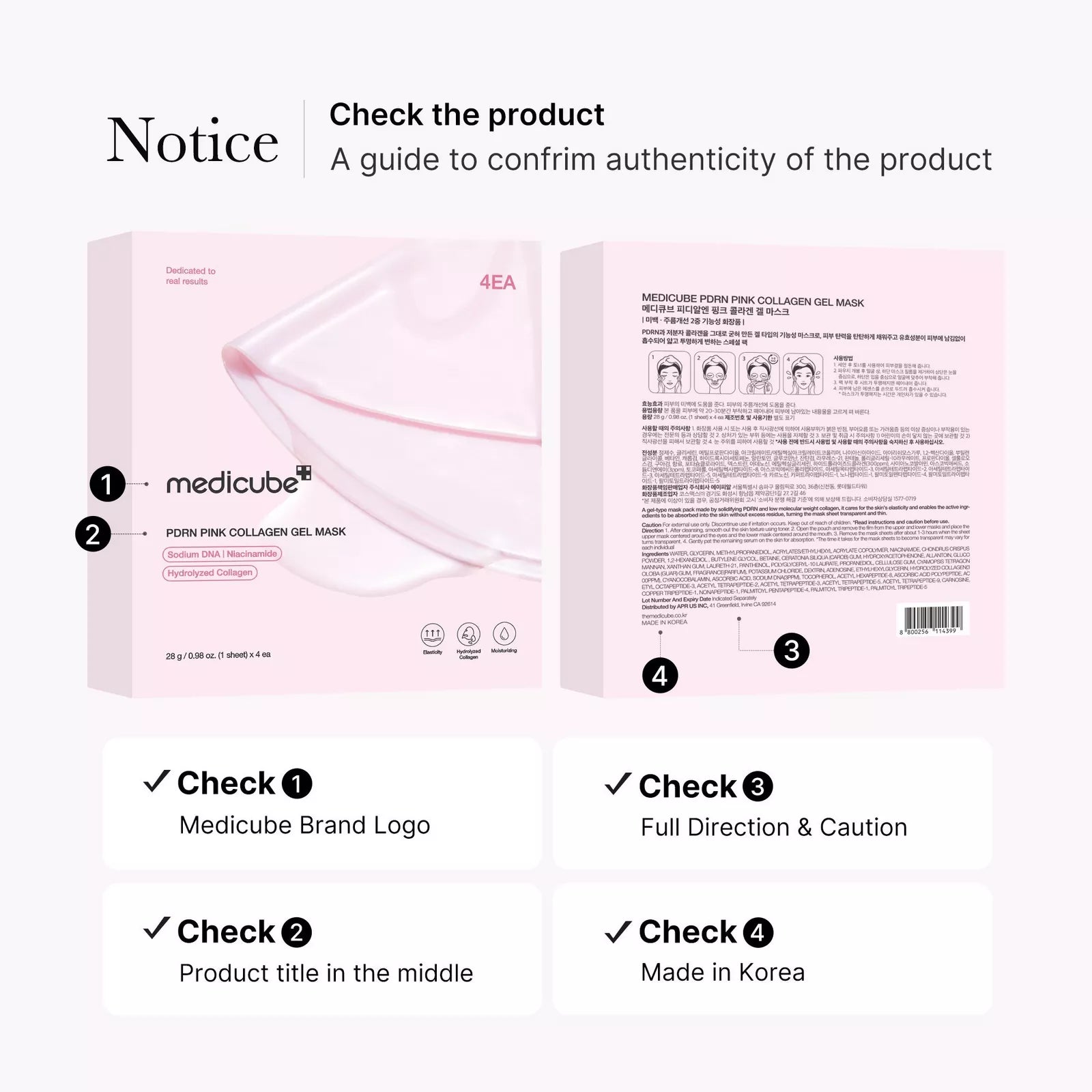 PDRN Pink Collagen Gel Mask