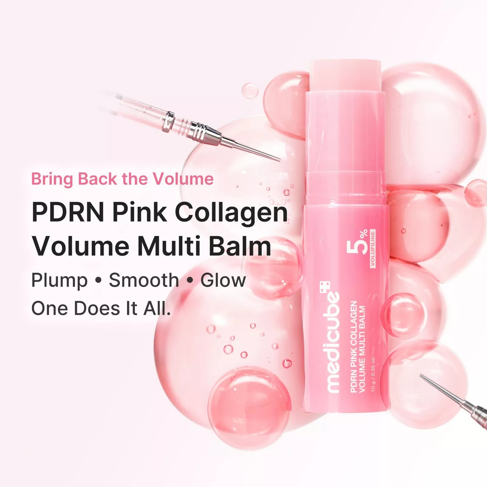 PDRN Pink Collagen Volume Multi Balm NudeFace Chile