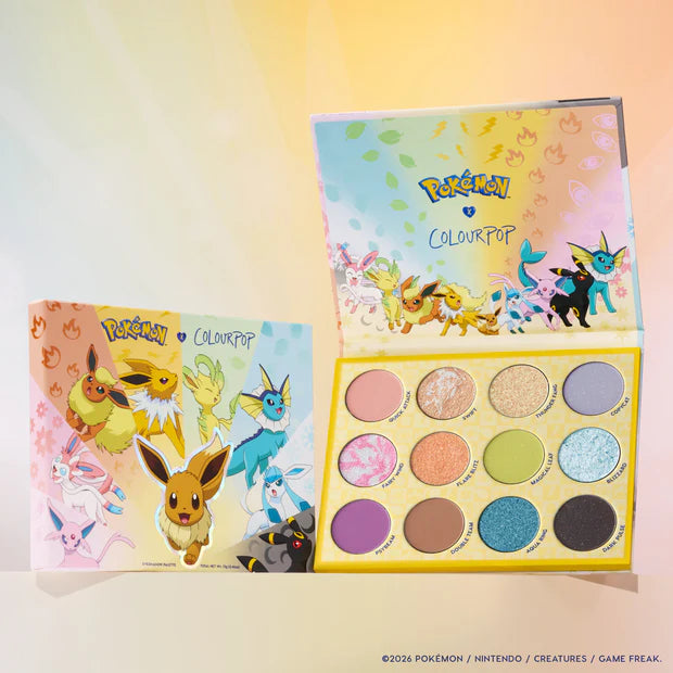 Pokémon x ColourPop Eeveelution Collection NudeFace Chile