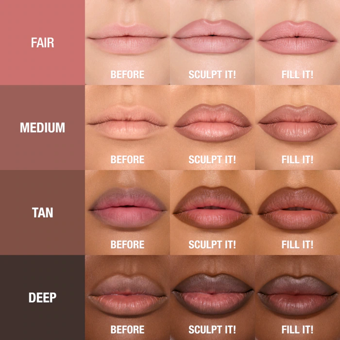 Super Nudes Lip Cheat Contour Duo Lip Liner