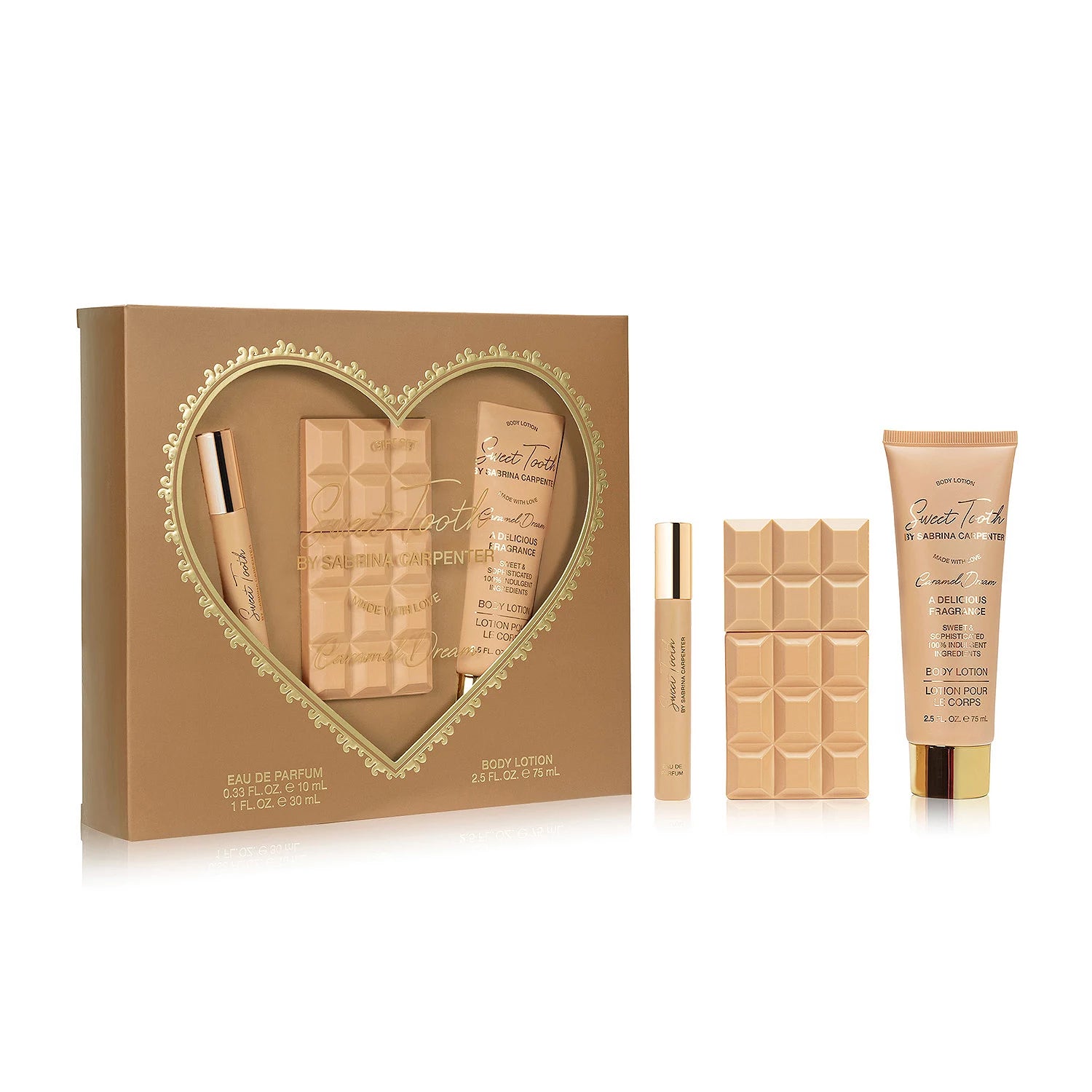 Sabrina Carpenter Caramel Dream Addiction 3-Pc Set