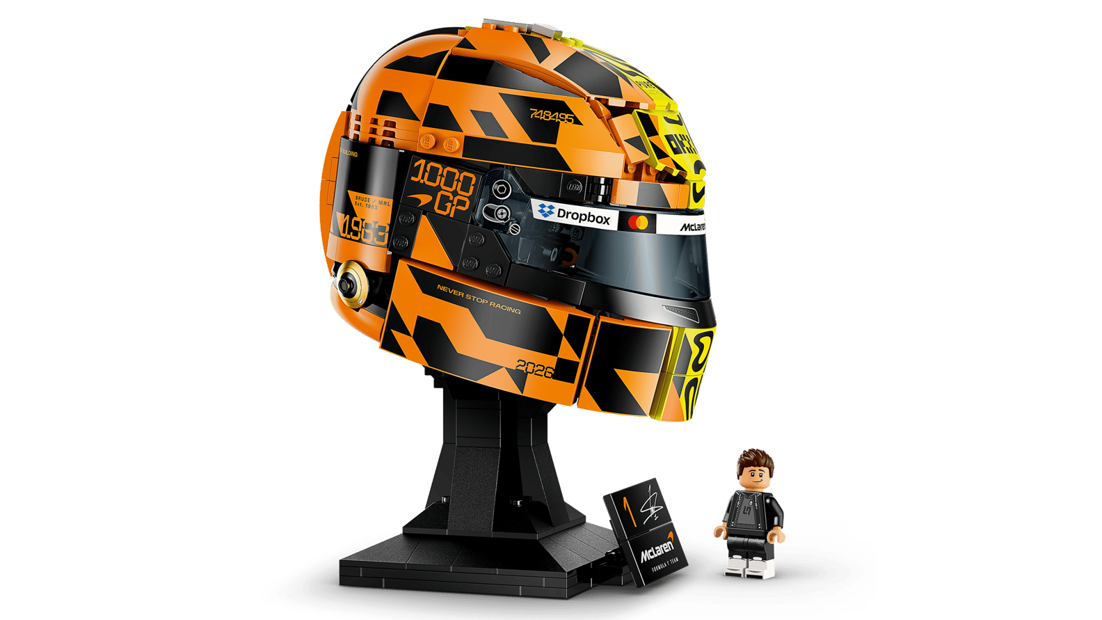McLaren Mastercard F1® Team Lando Norris Helmet NudeFace Chile