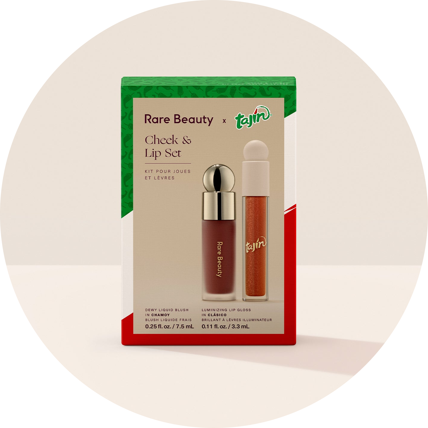 Rare Beauty x Tajín® Cheek & Lip Set