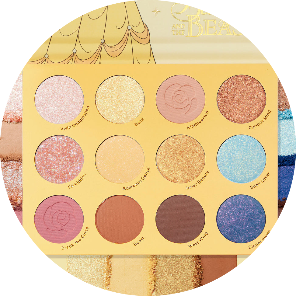 beauty and the beast shadow palette