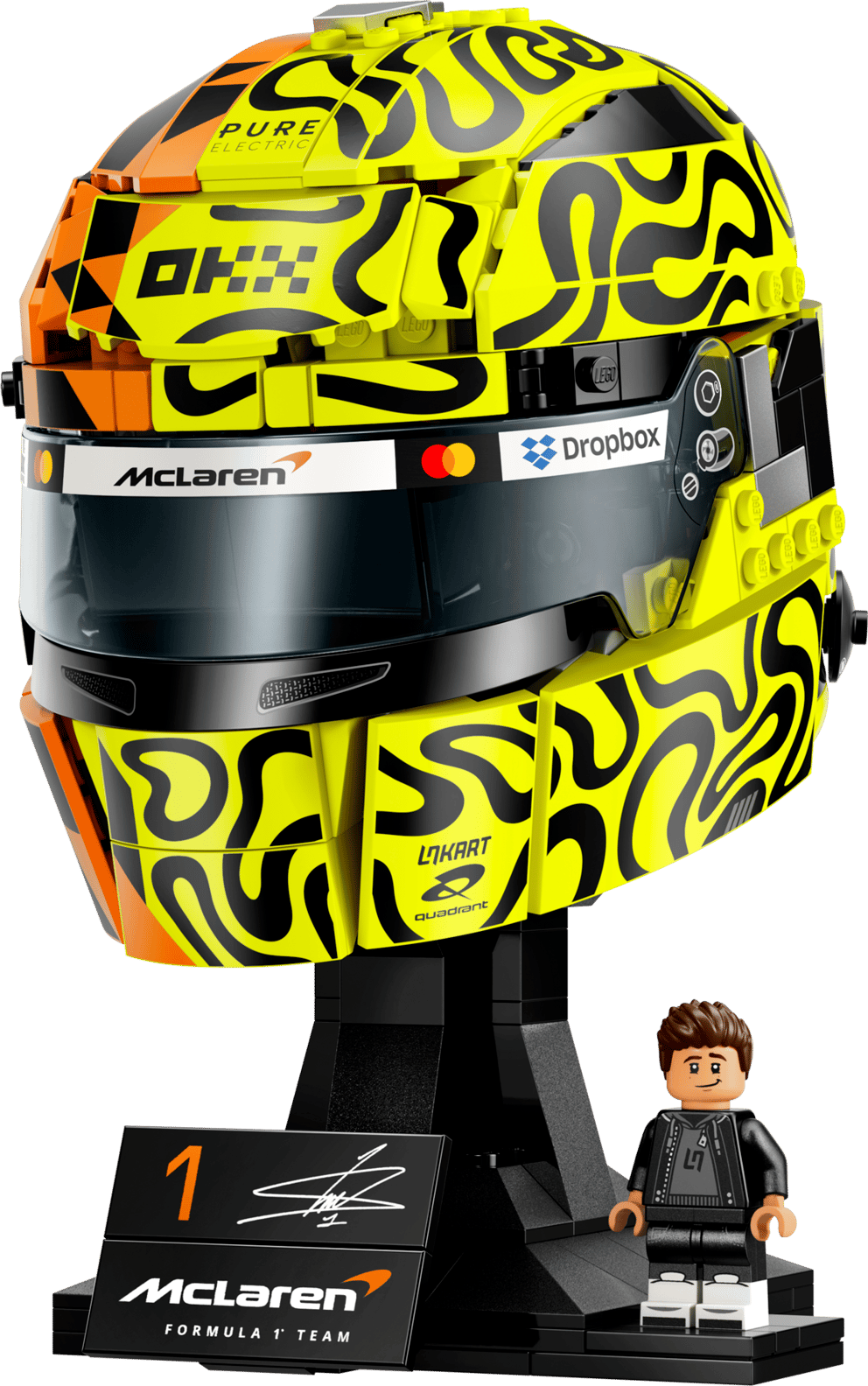 McLaren Mastercard F1® Team Lando Norris Helmet NudeFace Chile