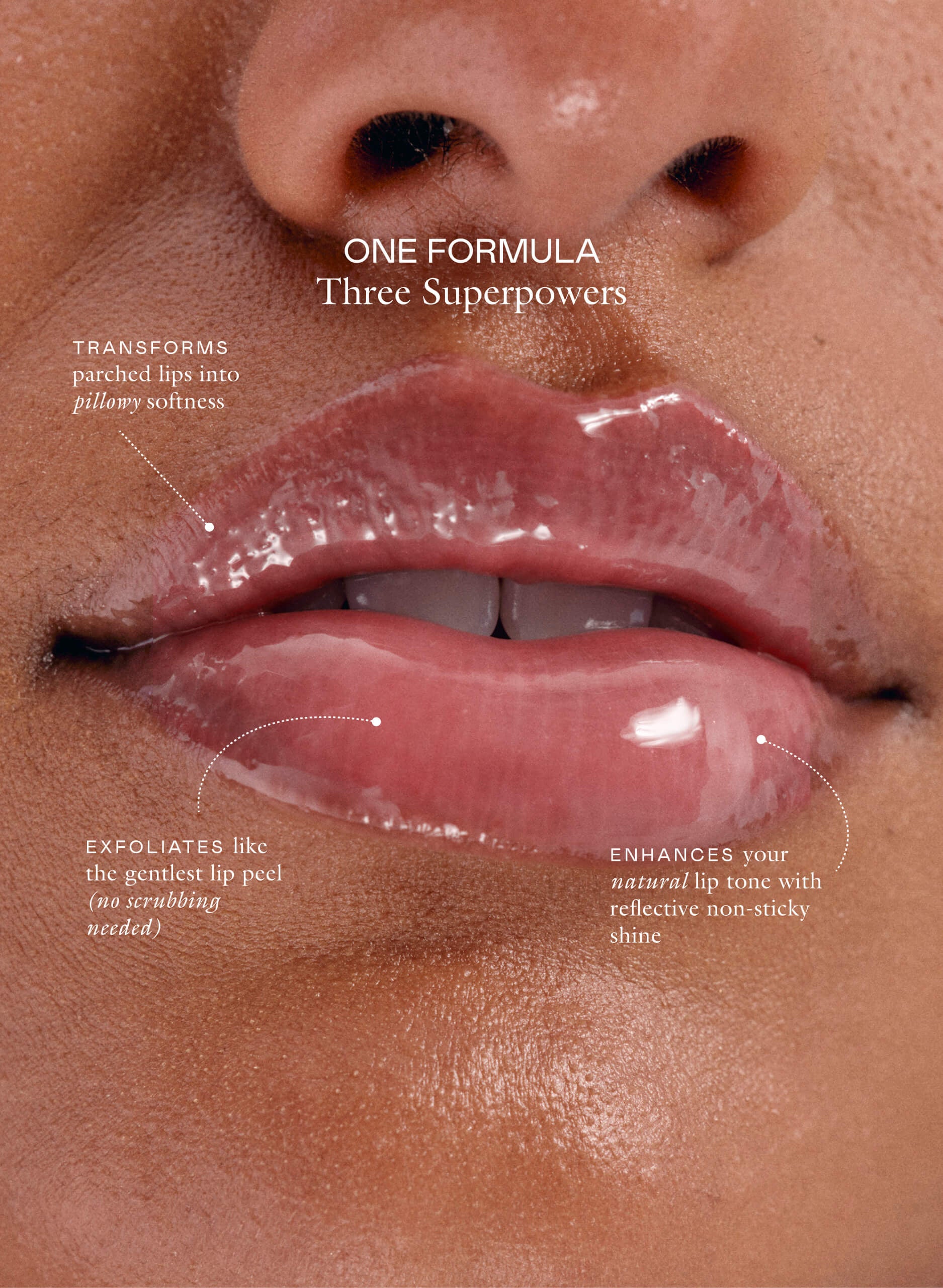 Le Chouchou Exfoliating + Softening Peptide Lip Balm