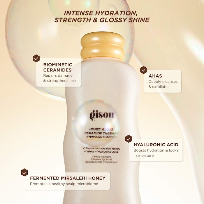 Mini Honey Gloss Ceramide Therapy Hydrating Shampoo