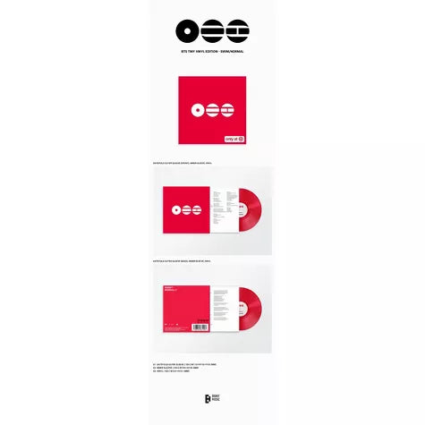 BTS Tiny Vinyl Edition - SWIM/NORMAL (Target Exclusive, vinyl 4 inch)