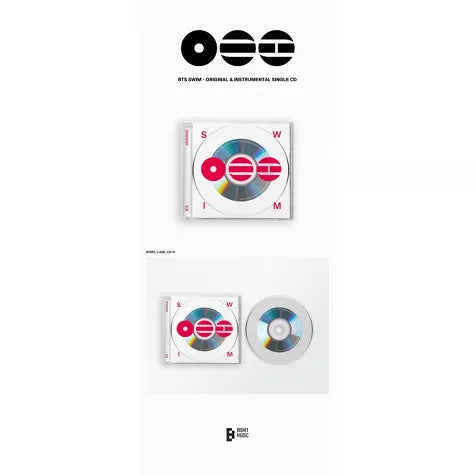 BTS - SWIM Original & Instrumental (Target Exclusive, CD Single)