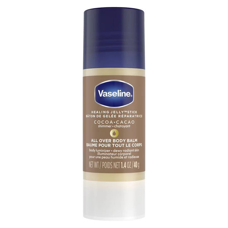 Vaseline Cocoa Shimmer Jelly Stick Cocoa Butter NudeFace Chile