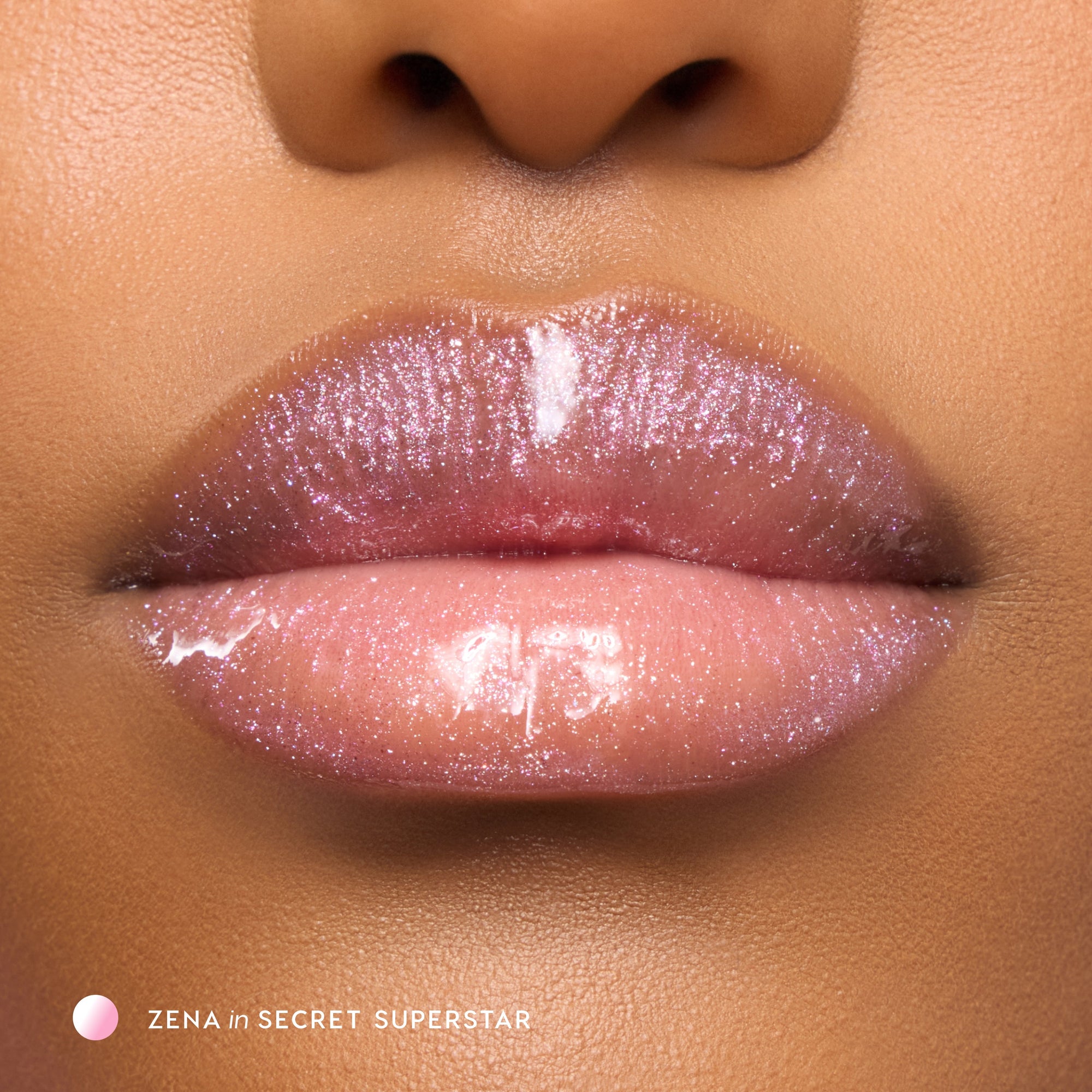 Lip Gloss Keychain Secret Superstar