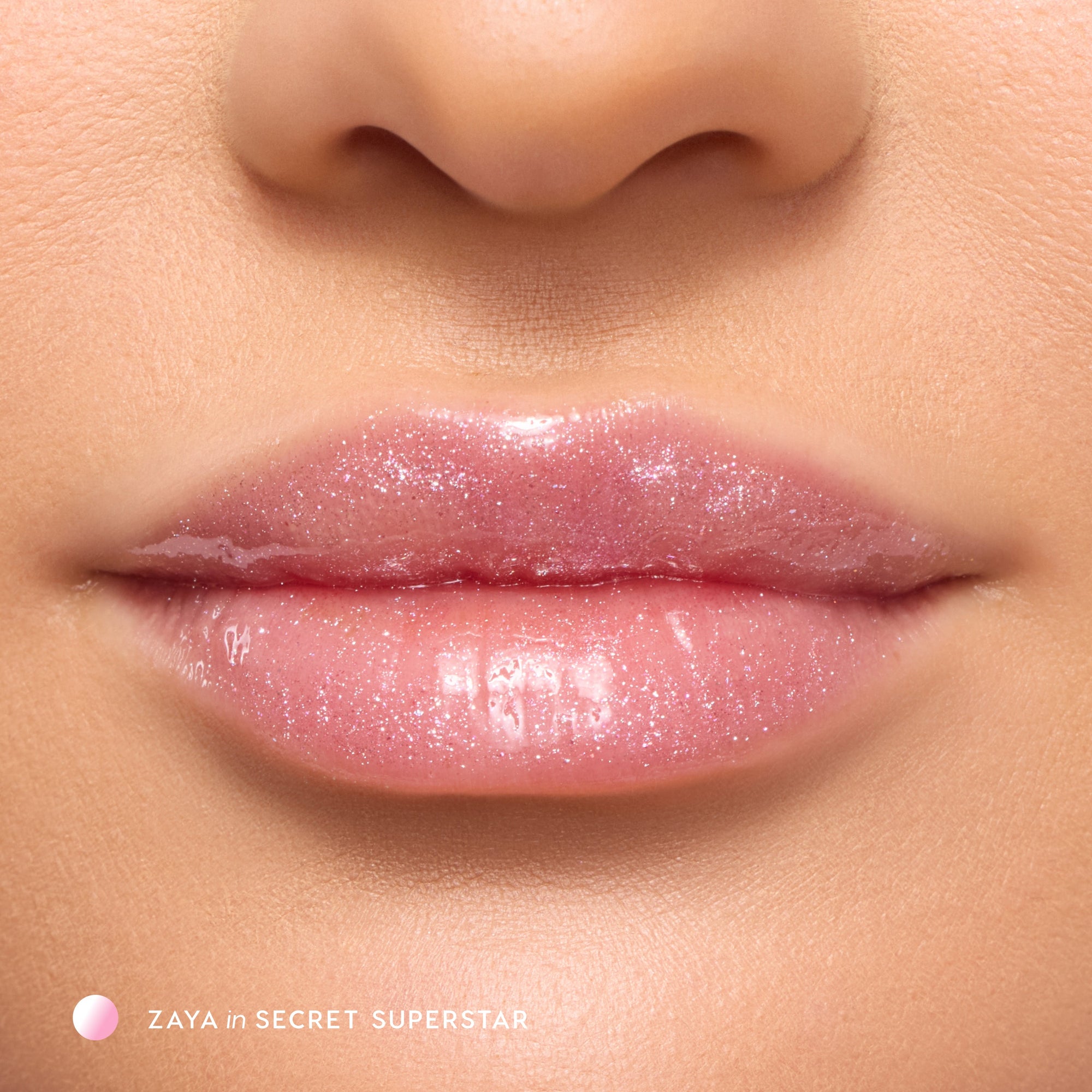Lip Gloss Keychain Secret Superstar