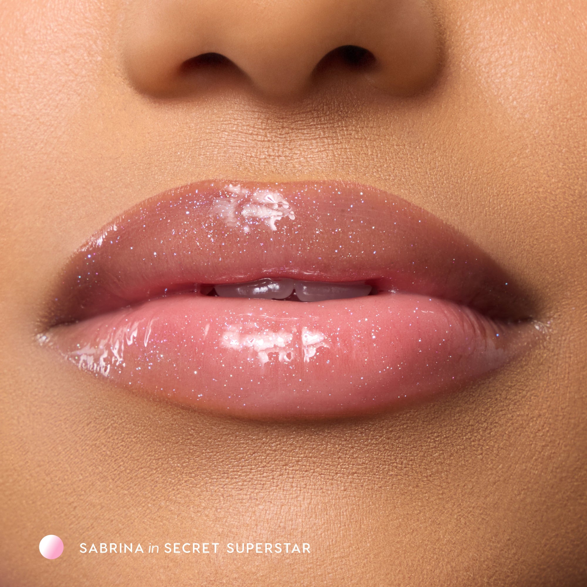 Lip Gloss Keychain Secret Superstar