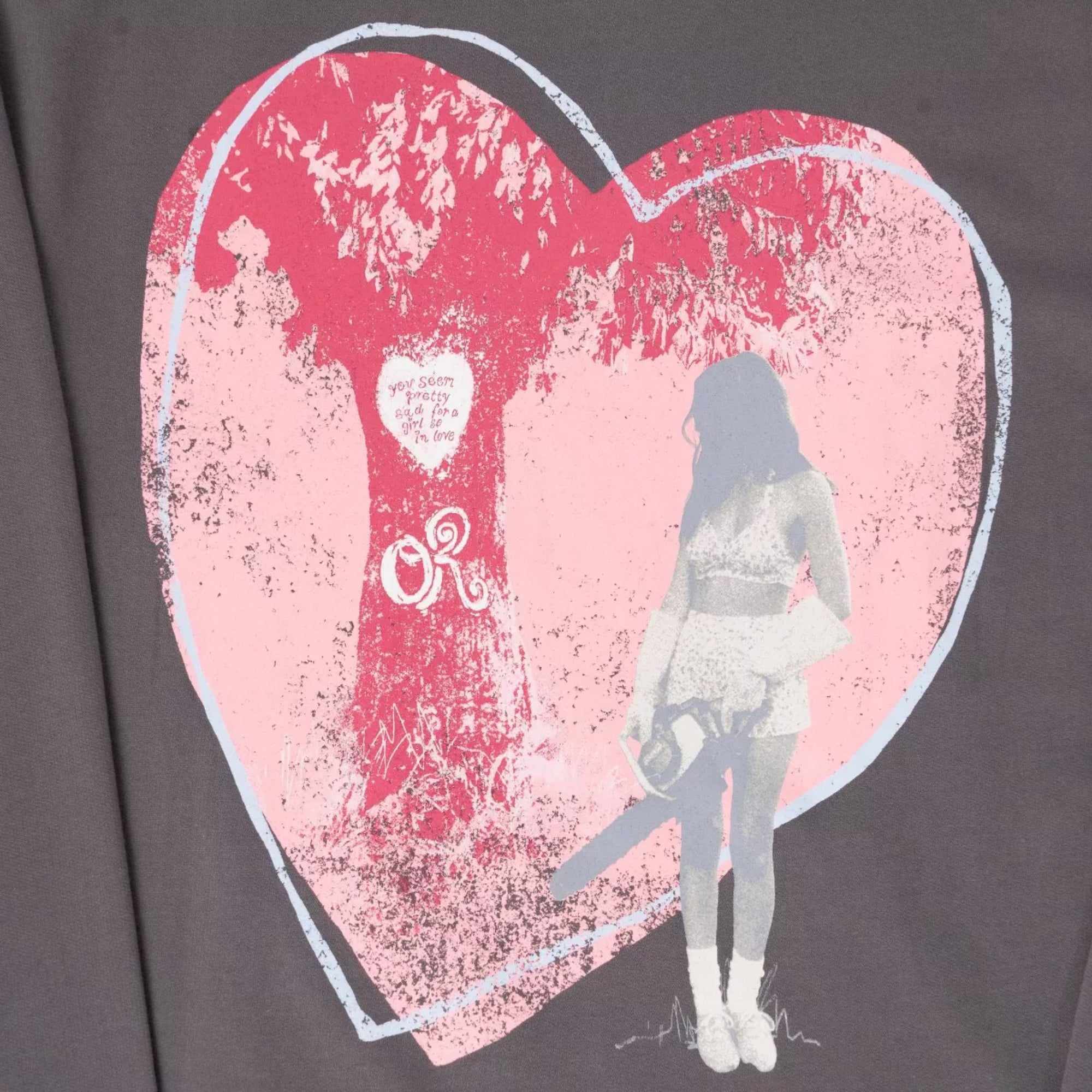 Olivia Rodrigo Hooded Graphic Pullover Sweatshirt NudeFace Chile