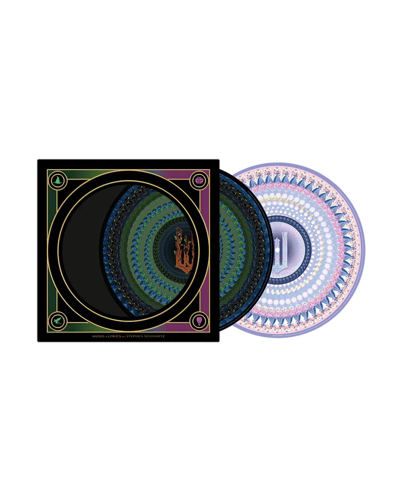 Wicked: For Good - The Soundtrack Zoetrope Vinyl NudeFace Chile
