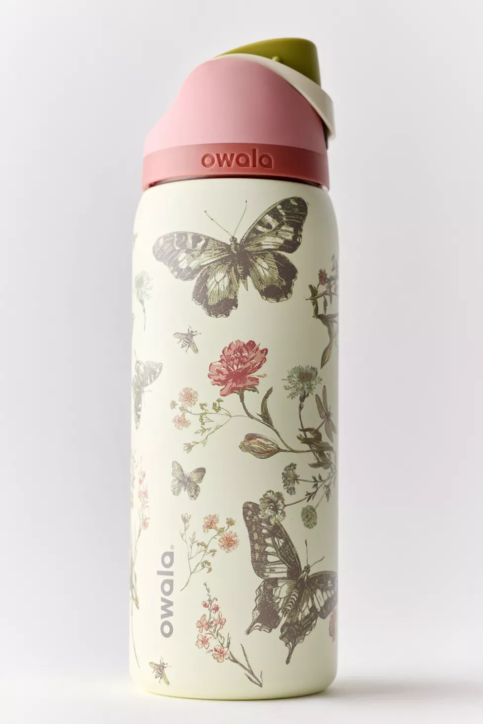 Owala UO Exclusive Boho Butterfly FreeSip 32 oz Water Bottle NudeFace Chile